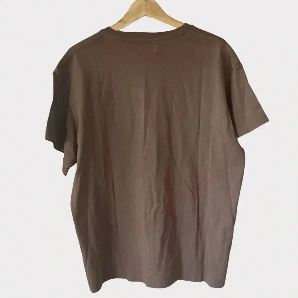 Honor The Gift Women's XXL Mascot Graphic Short Sleeve Tee Shirt Casual Brown - Picture 6 of 8